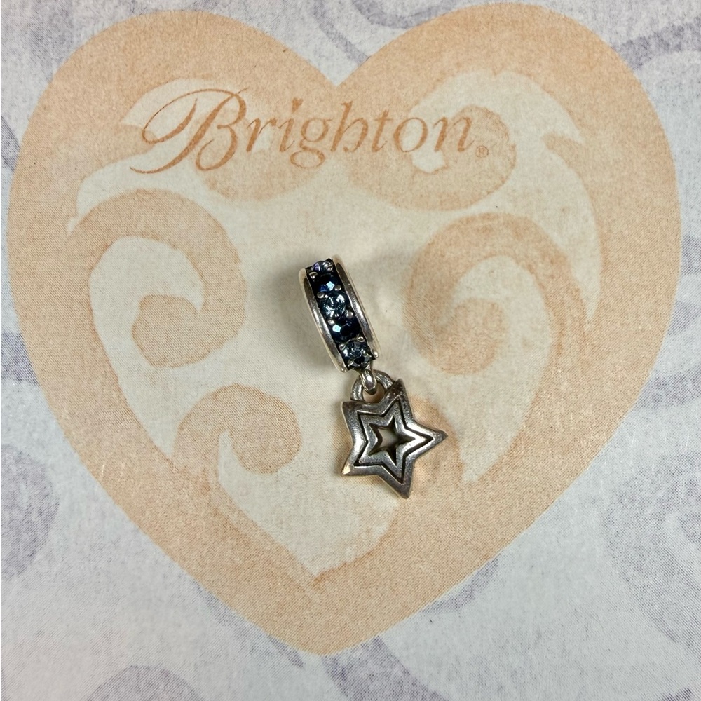 Brighton Star Charm with Blue Crystals